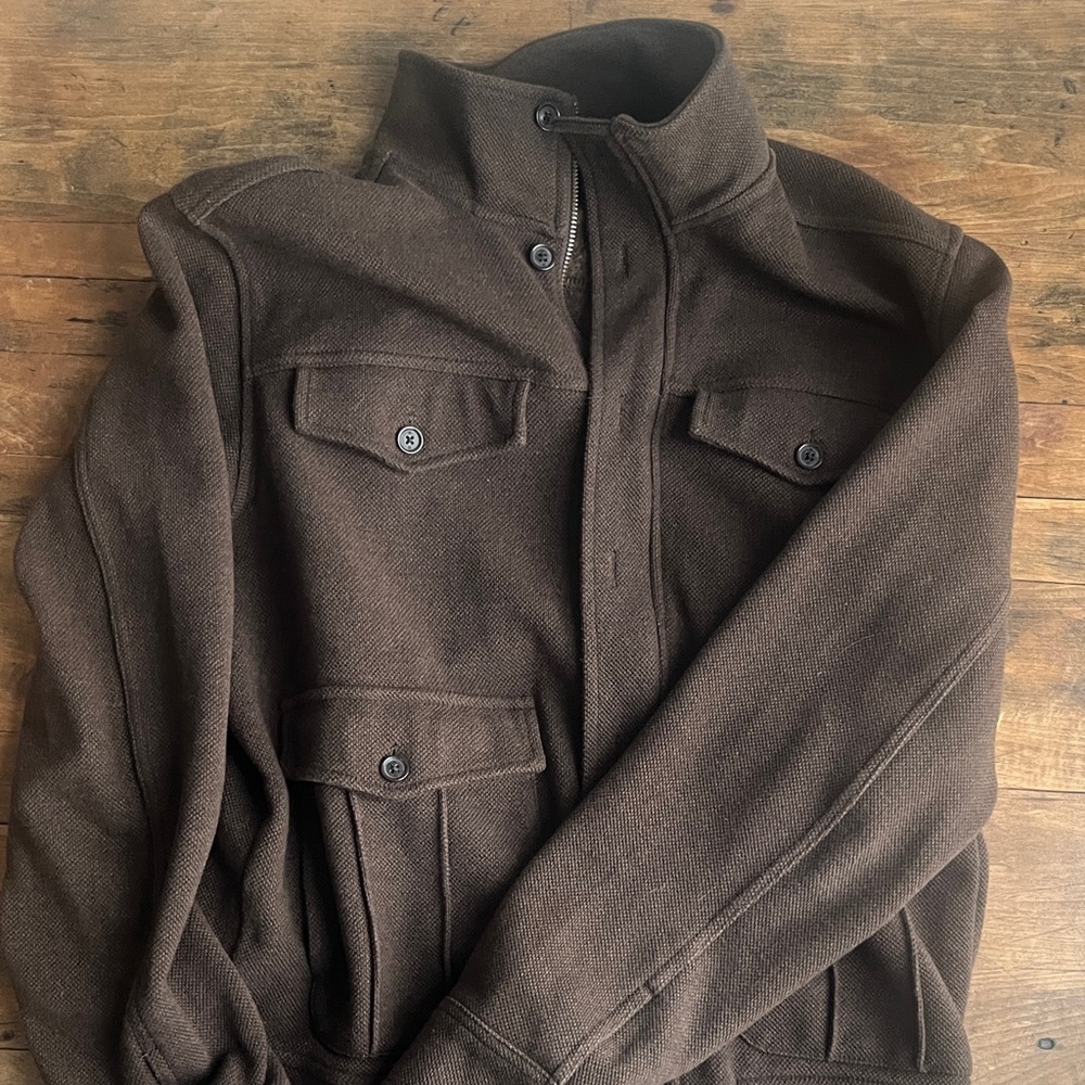 Banana Republic Honeycomb Sweater Jacket